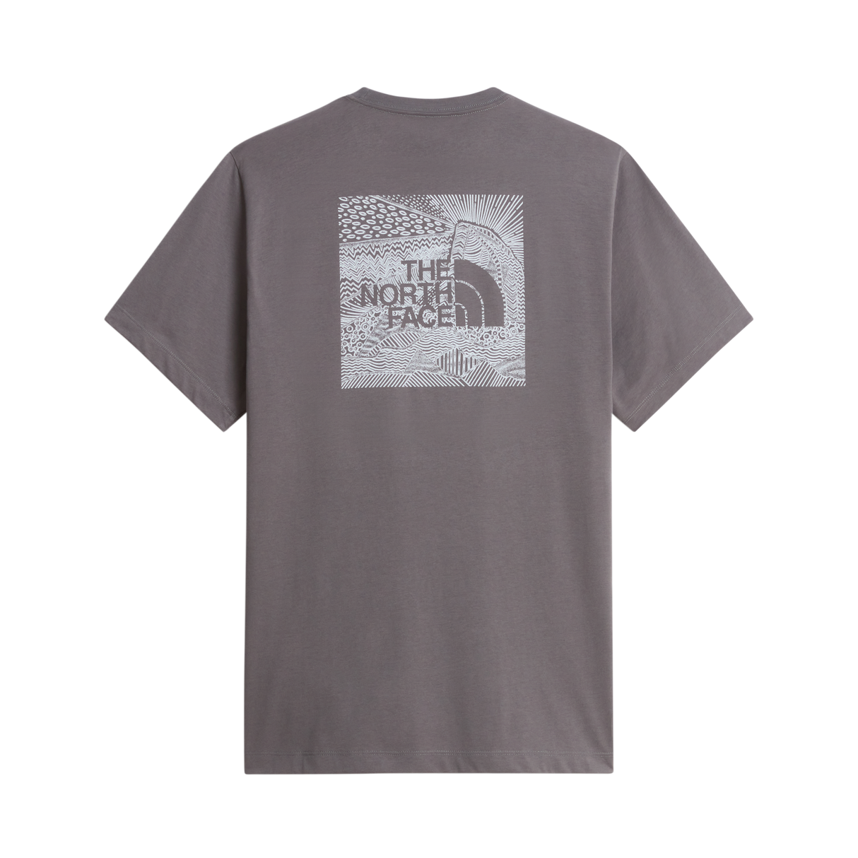 The North Face - Box Nse Celebration Reg Ss Tee da uomo - SMOKED PEARL - vista alternativa 1