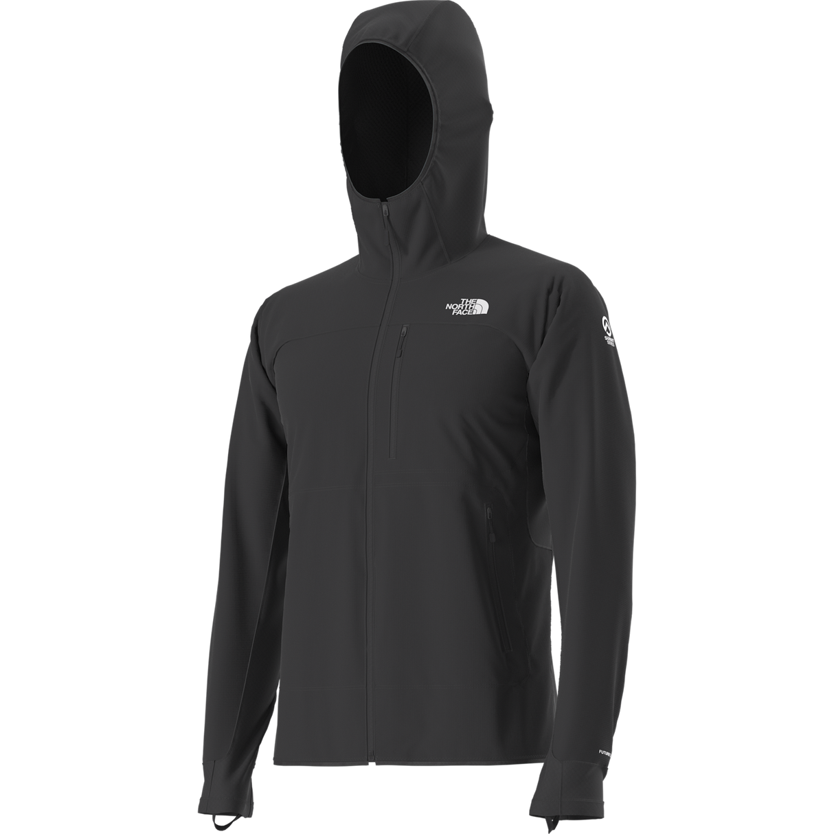 The North Face - Summit Futurefleece Overlay Hoodie da uomo - TNF BLACK - vista alternativa 2