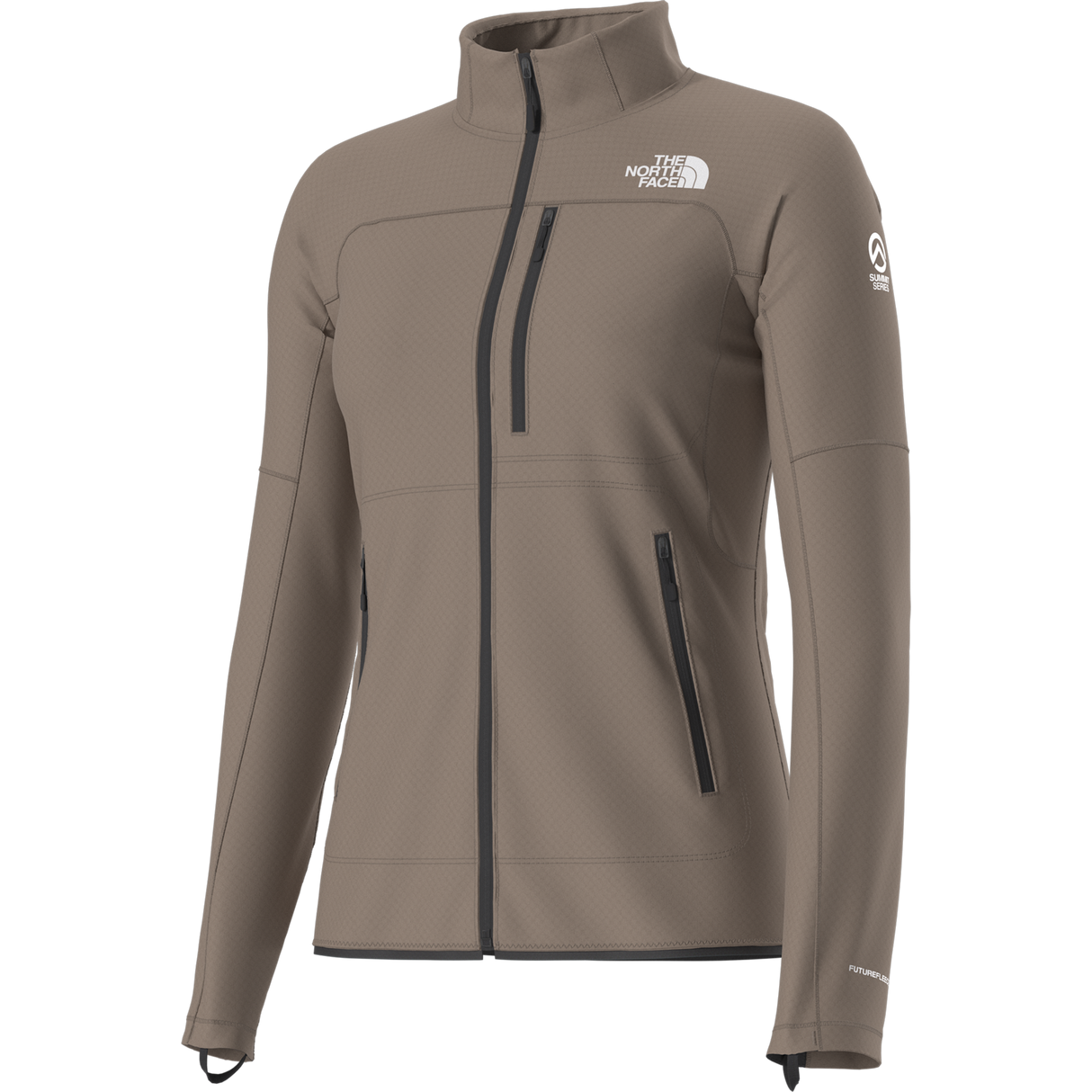 The North Face - Summit Futurefleece full-zip Jacket da donna - Garnet - vista alternativa 2