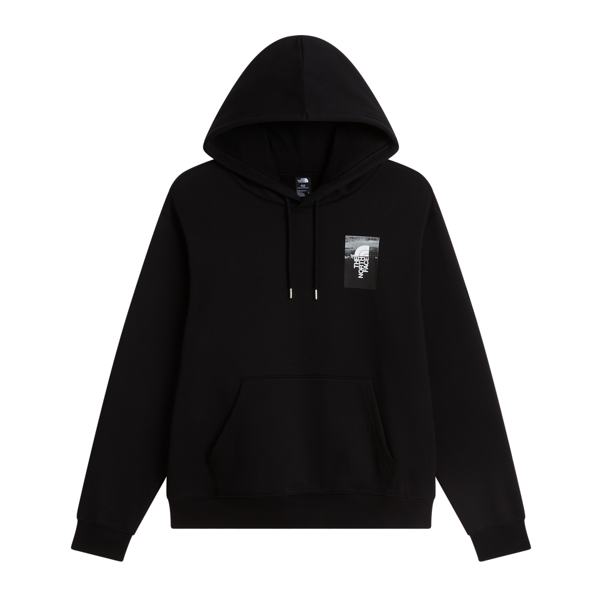 The North Face - Apex '75 Collage Relaxed Hoodie da uomo - TNF BLACK - vista principale