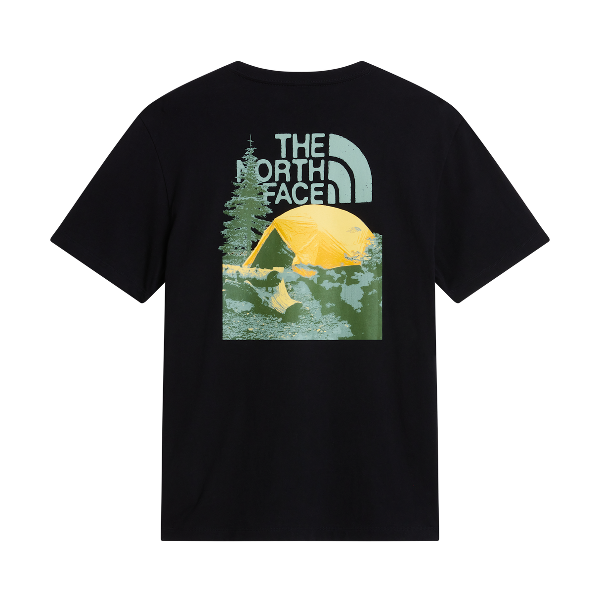 The North Face - Pitch A Tent Relaxed Ss Tee da uomo - TNF BLACK - vista alternativa 1