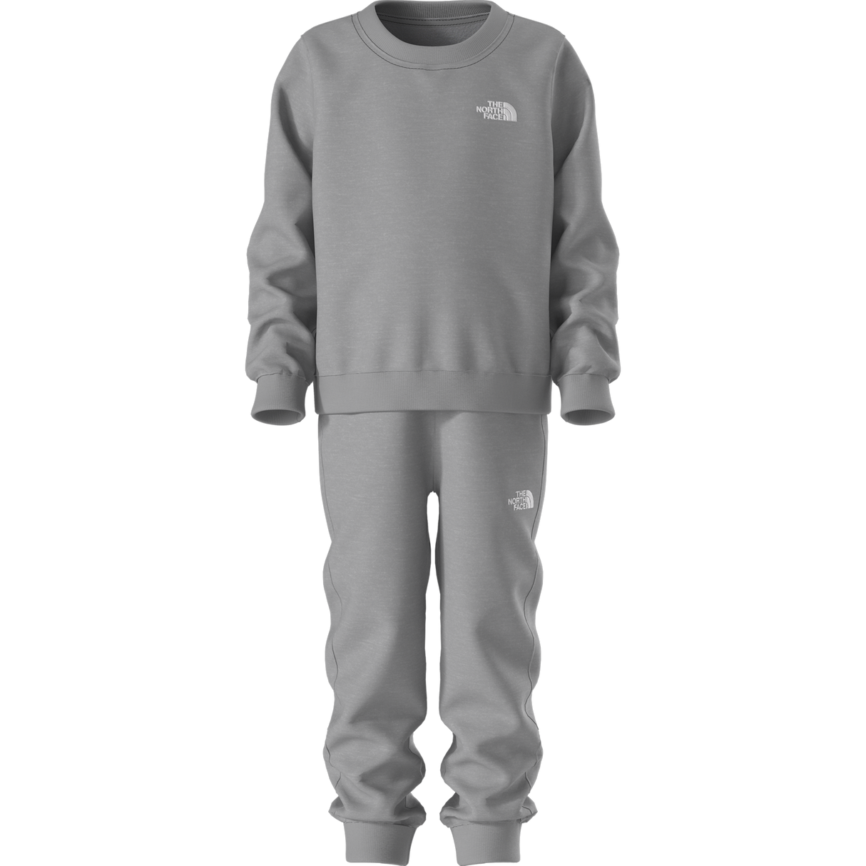 The North Face - Kid Evolution Simple Dome Crew Set - TNF Pale Grey Heather - vista alternativa 10