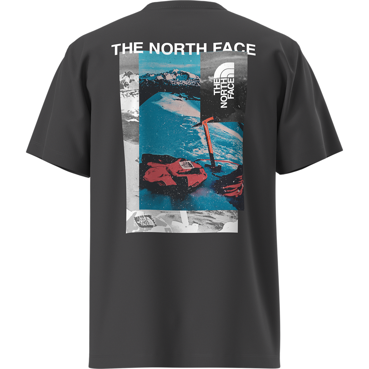 The North Face - Apex '75 Collage Relaxed Ss Tee da uomo - TNF BLACK - vista principale