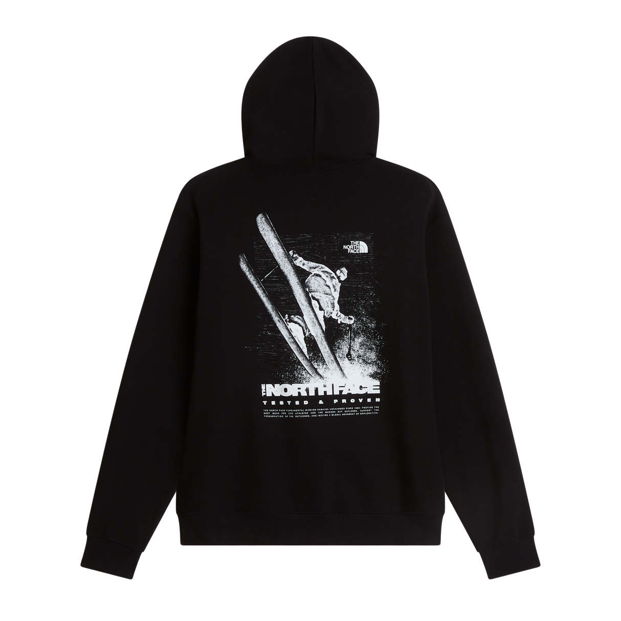 The North Face - Tested And Proven Relaxed Hoodie unisex - TNF BLACK - vista alternativa 1