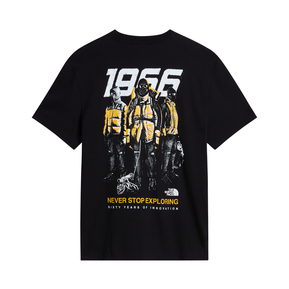 The North Face - 60th Anniversary 1 Relaxed Ss Tee unisex - TNF BLACK - vista alternativa 1