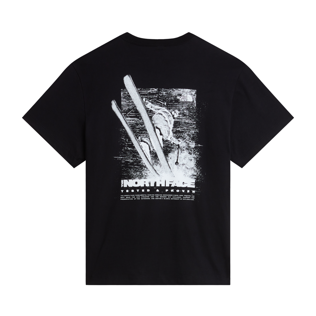 The North Face - Tested And Proven Relaxed Ss Tee unisex - TNF BLACK - vista alternativa 1