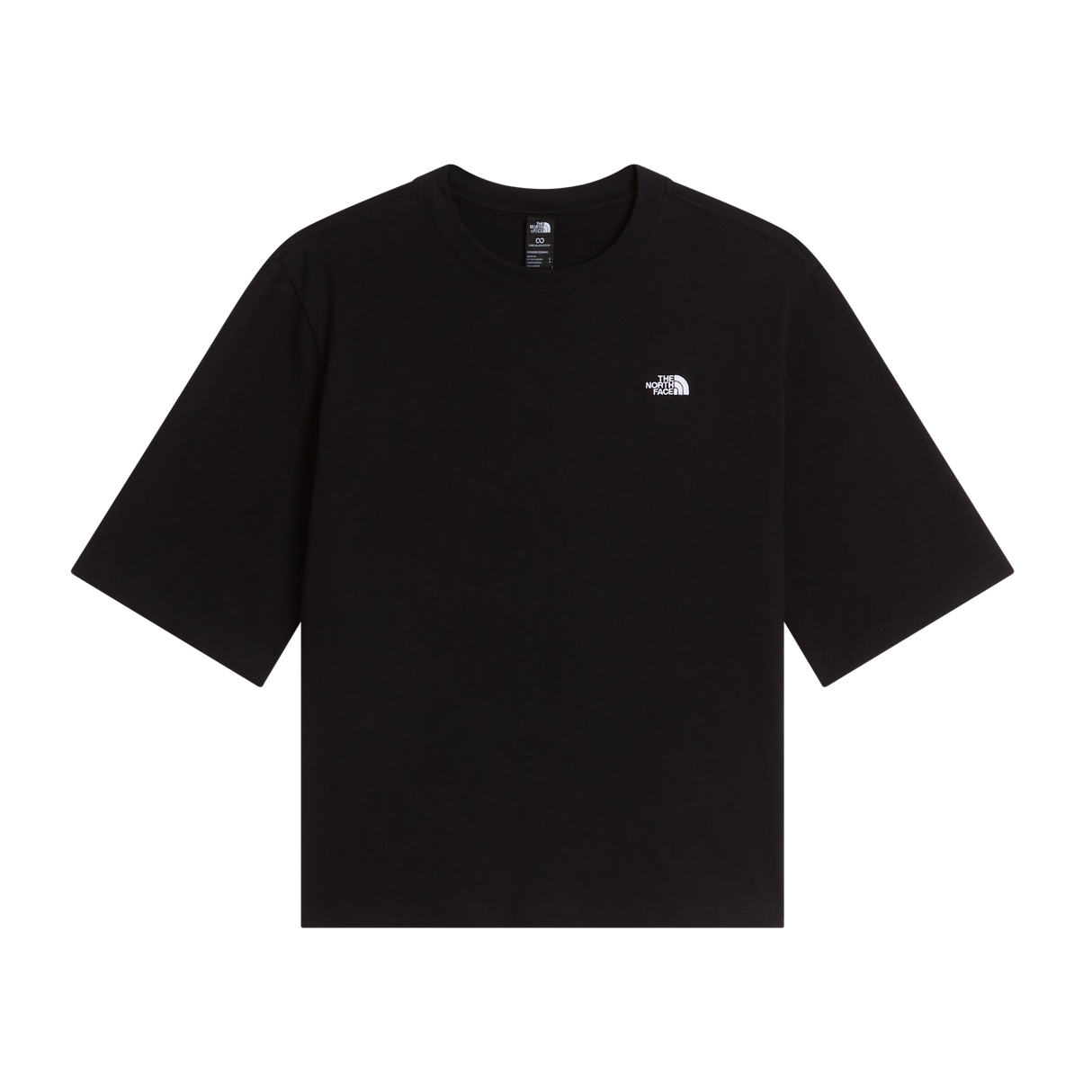 The North Face - Tnf Essential Simple Dome Boxy Rlx Ss Smokey da donna - TNF BLACK - vista principale