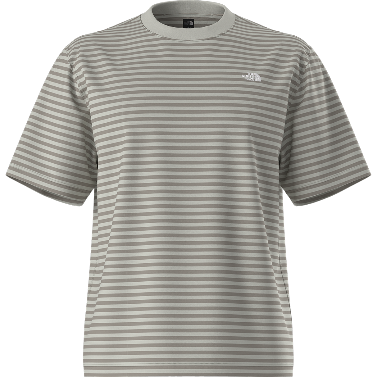 The North Face - Vista Stripe Short Sleeve Tee Active Blue TNF da uomo - TNFBLK/TRIUMPHG - vista alternativa 10