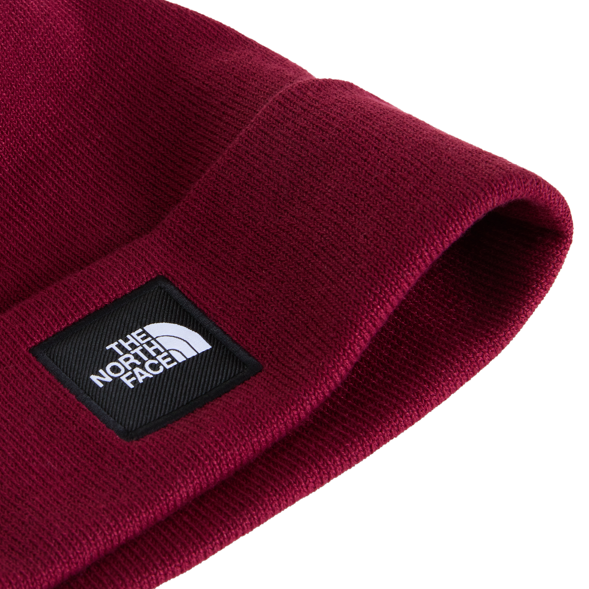 The North Face - Dock Worker Recycled Beanie Hunter Green unisex - Burgundy Crush - vista alternativa 2