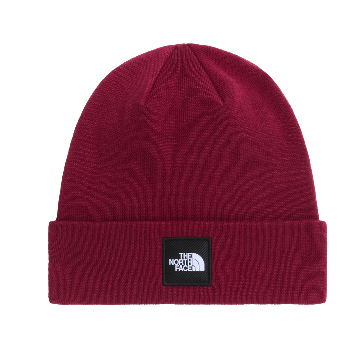 The North Face - Dock Worker Recycled Beanie Hunter Green unisex - Burgundy Crush - vista principale