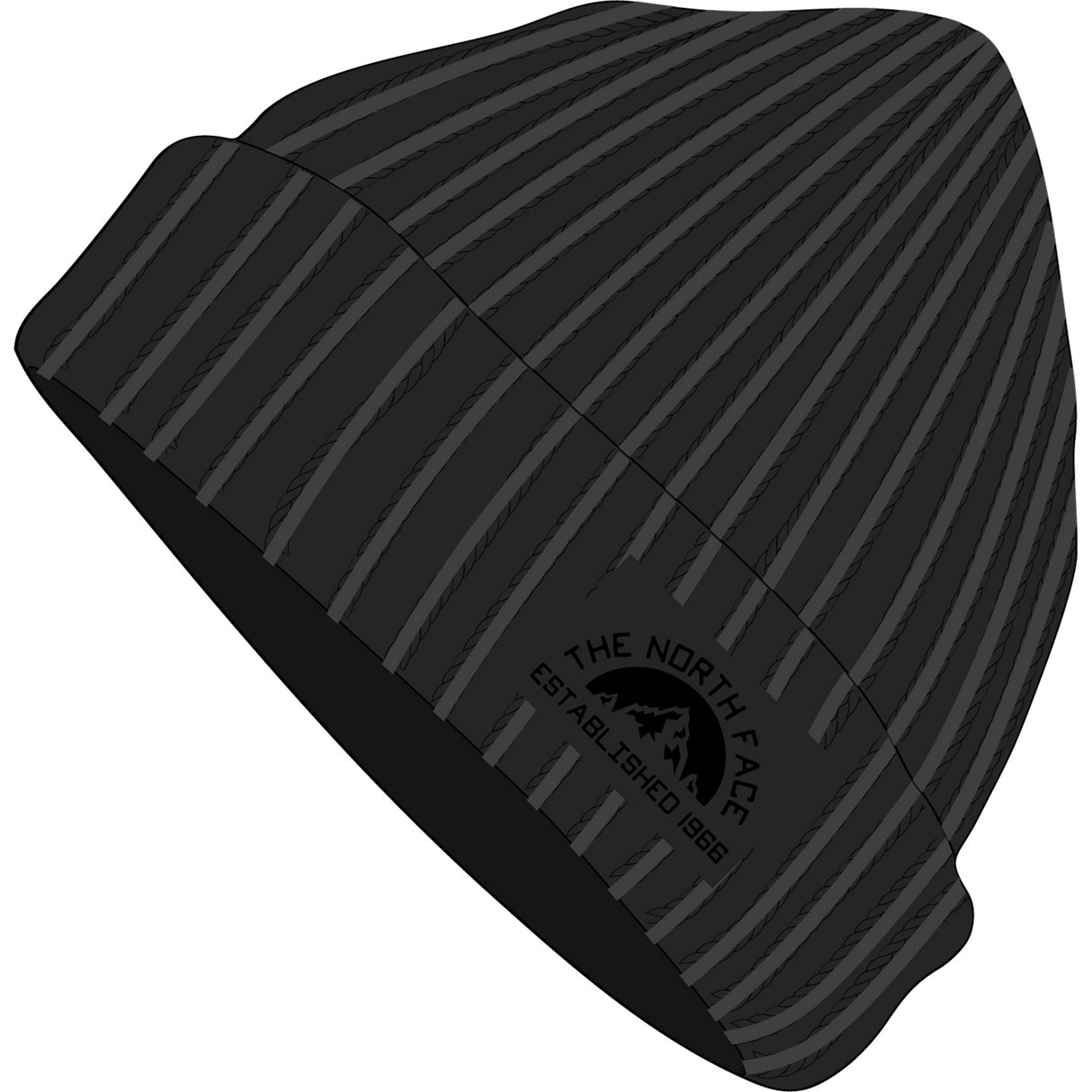 The North Face - Salty Lined SE Beanie Caraway Seed/Leather Pa unisex - TNF Black/Leather Patch - vista alternativa 10