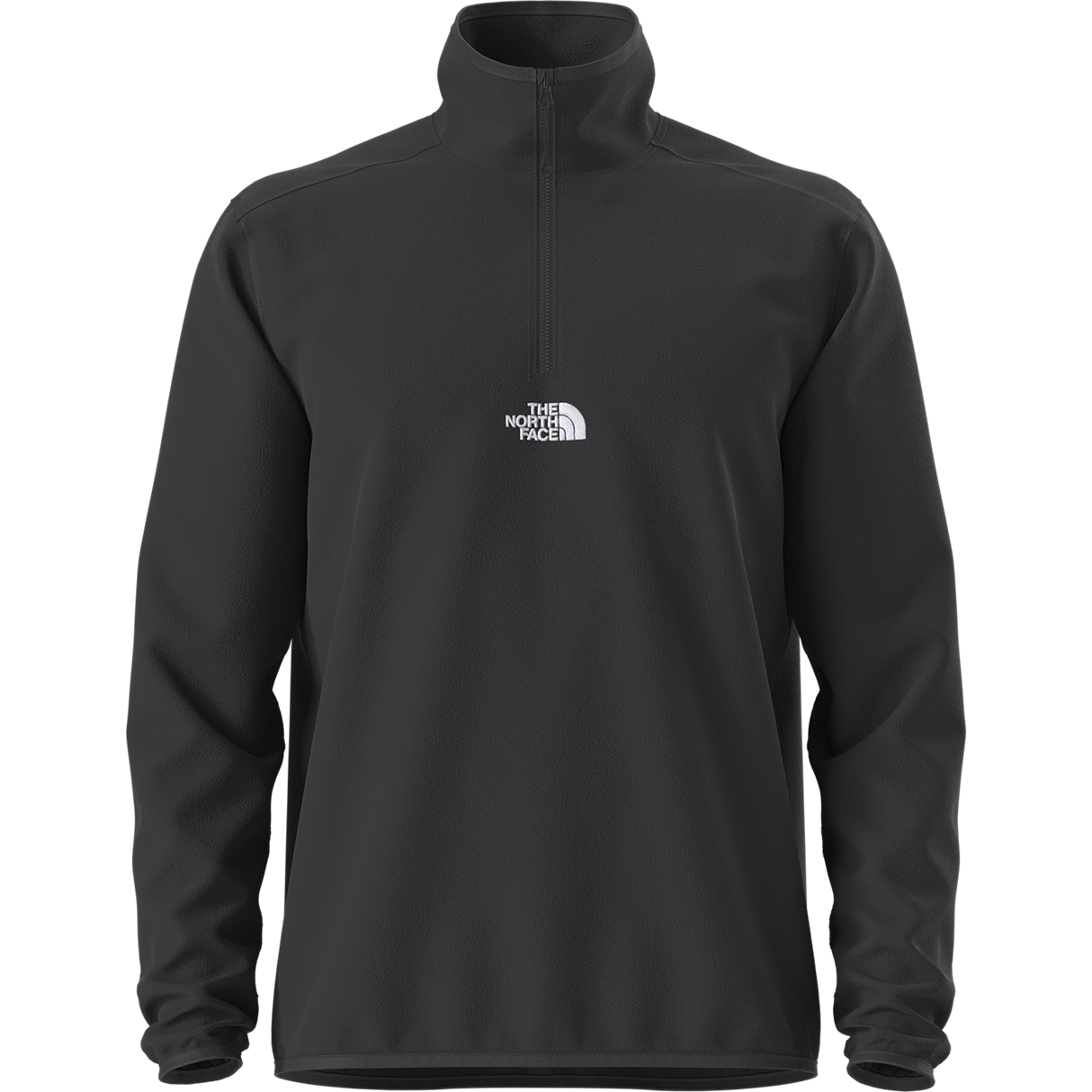 The North Face - Glacier 1/4 Zip - Embroidered Logo da uomo - TNF BLACK - vista alternativa 10