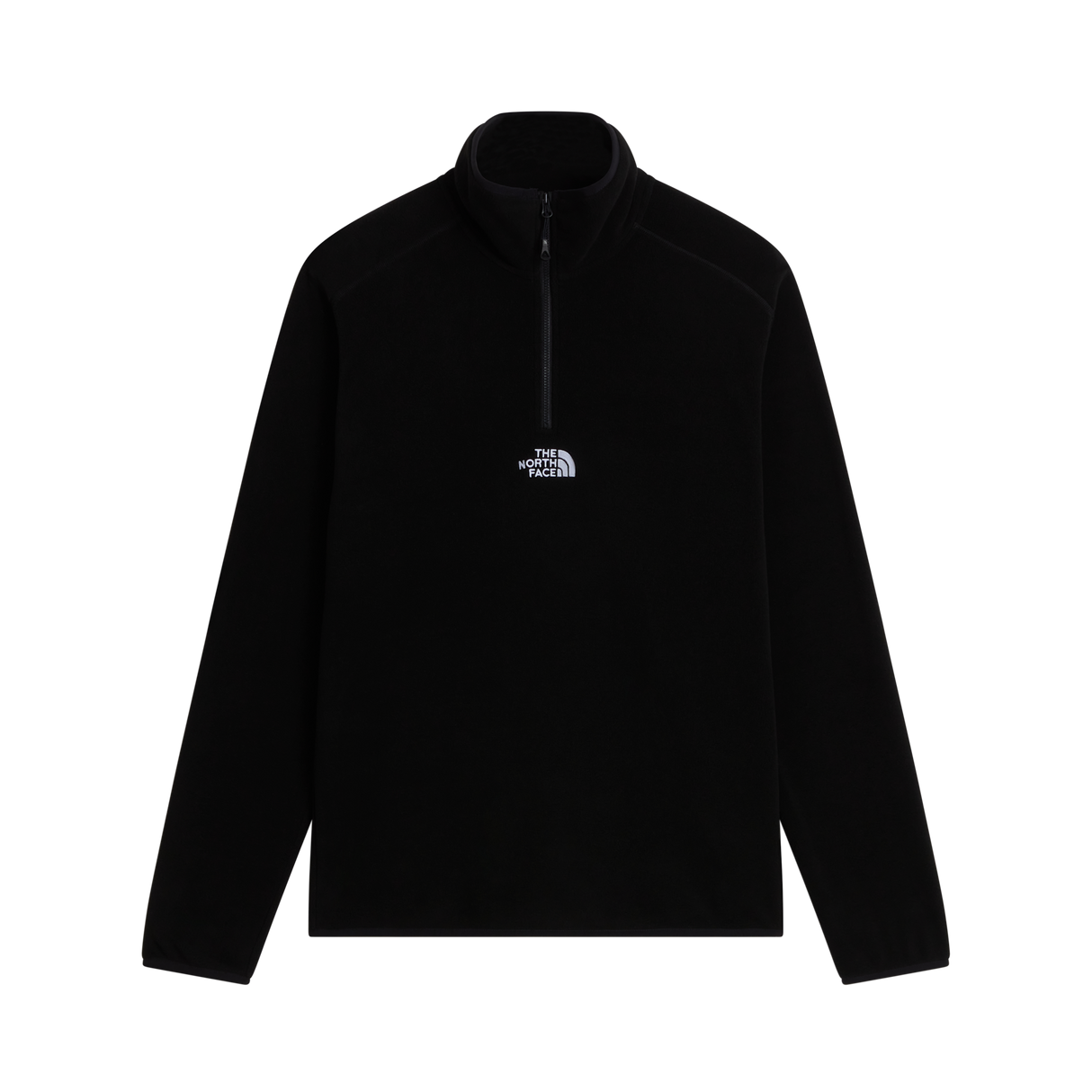 The North Face - Glacier 1/4 Zip - Embroidered Logo da uomo - TNF BLACK - vista principale