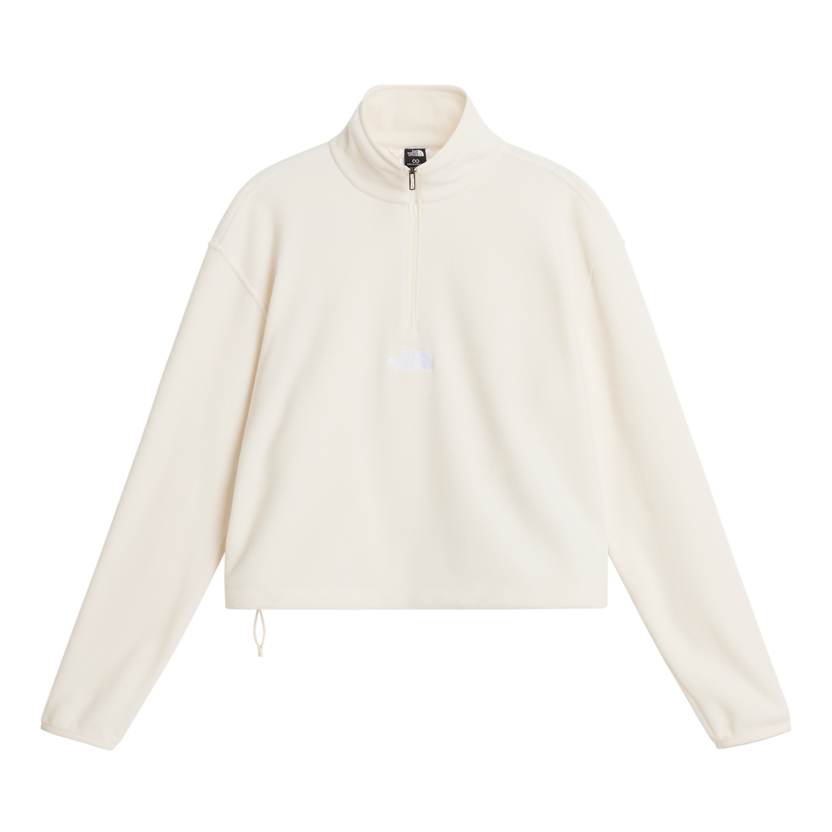 The North Face - Novelty Logo Glacier 1/4 Zip da donna - WHITE DUNE - vista principale