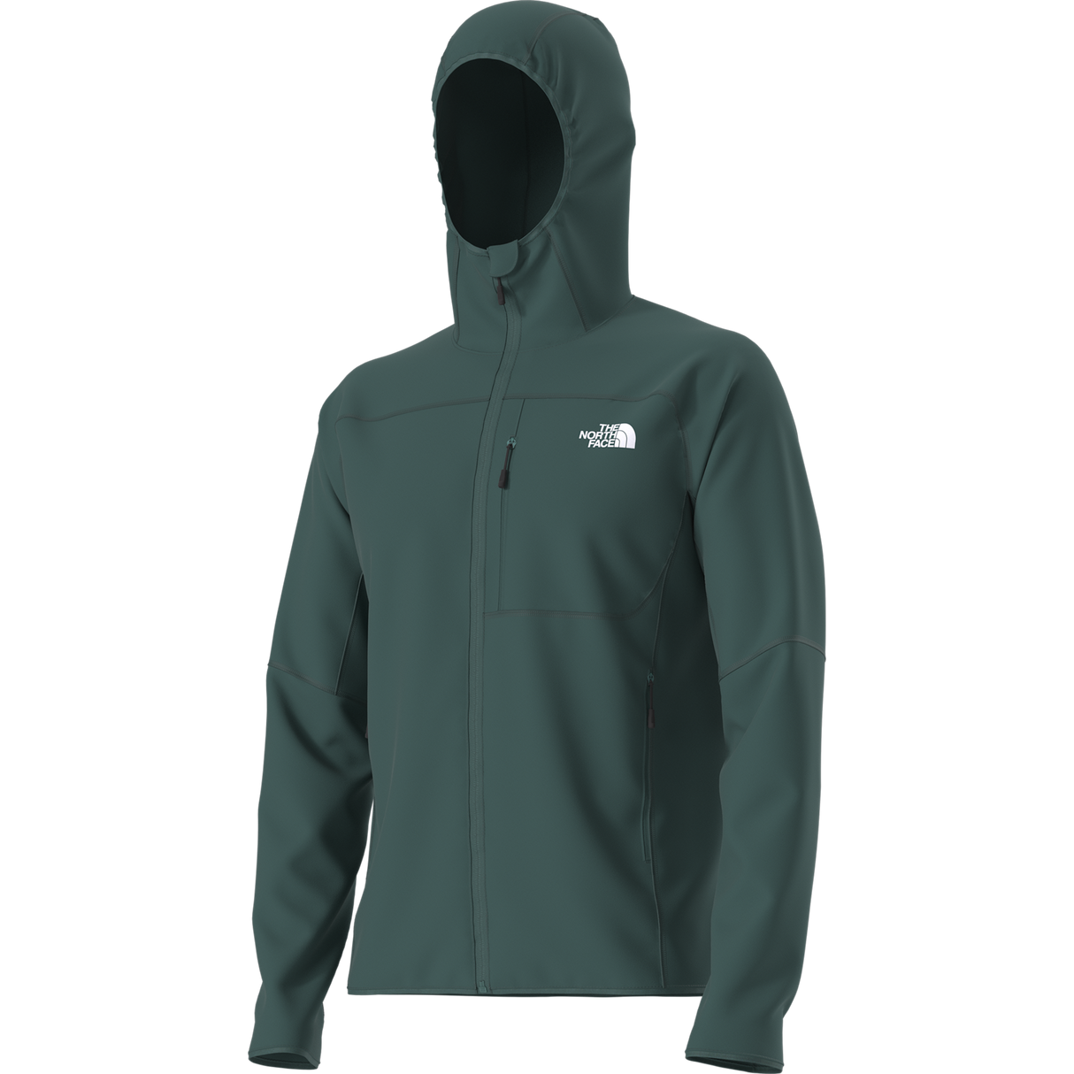 The North Face - Polartec Powerstretch Meteora Hoodie da uomo - Pacific Teal - vista alternativa 12