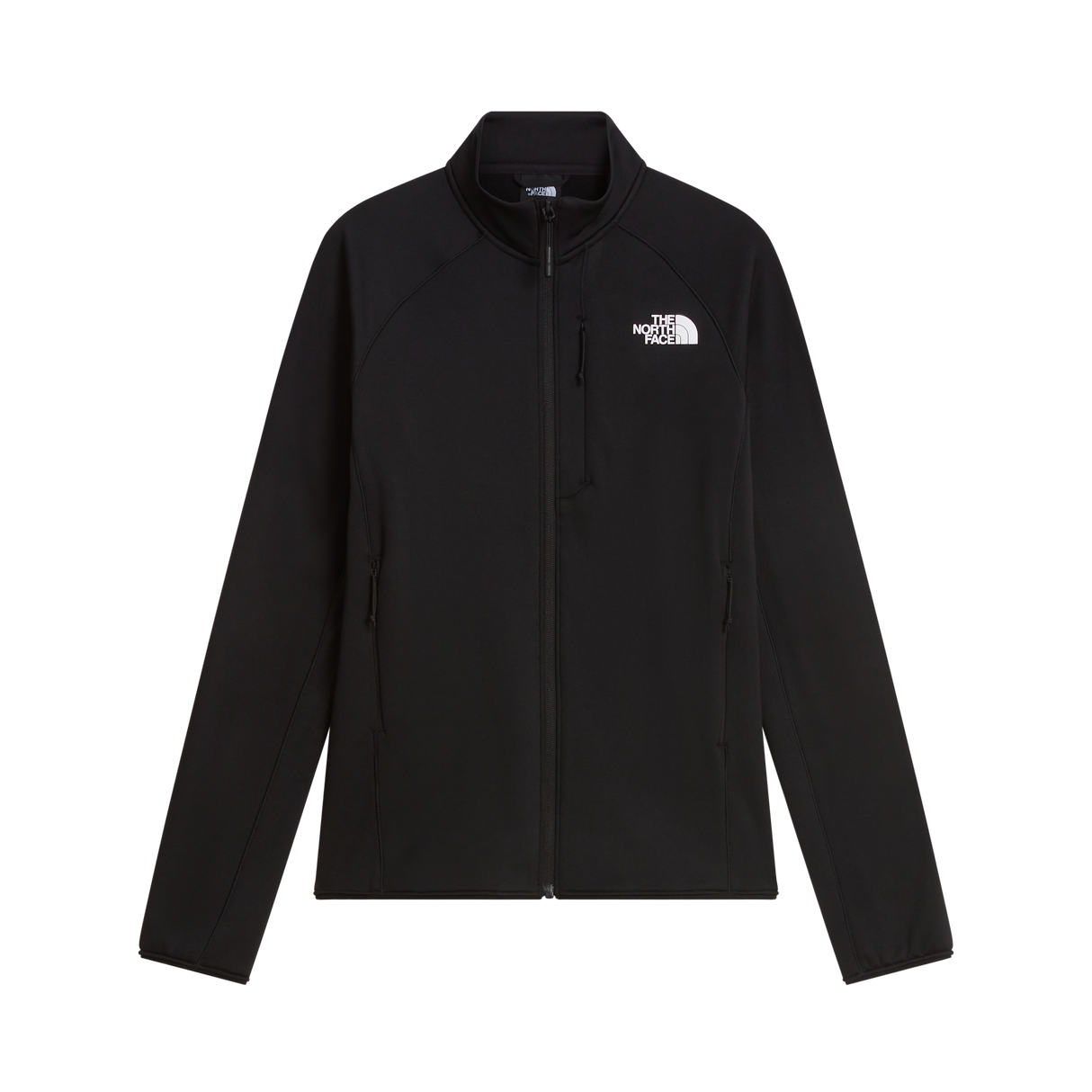 The North Face - Polartec Powerstretch Meteora full-zip da donna - TNF BLACK - vista principale