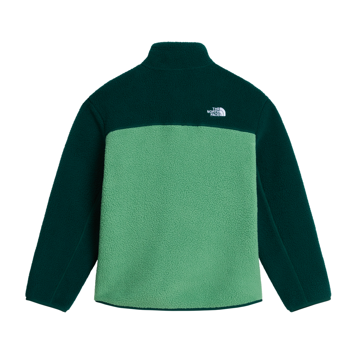 The North Face - Teen Yumiori 1/4 Zip Jacket - Dimmed Algae/Hunter Grey - vista alternativa 1