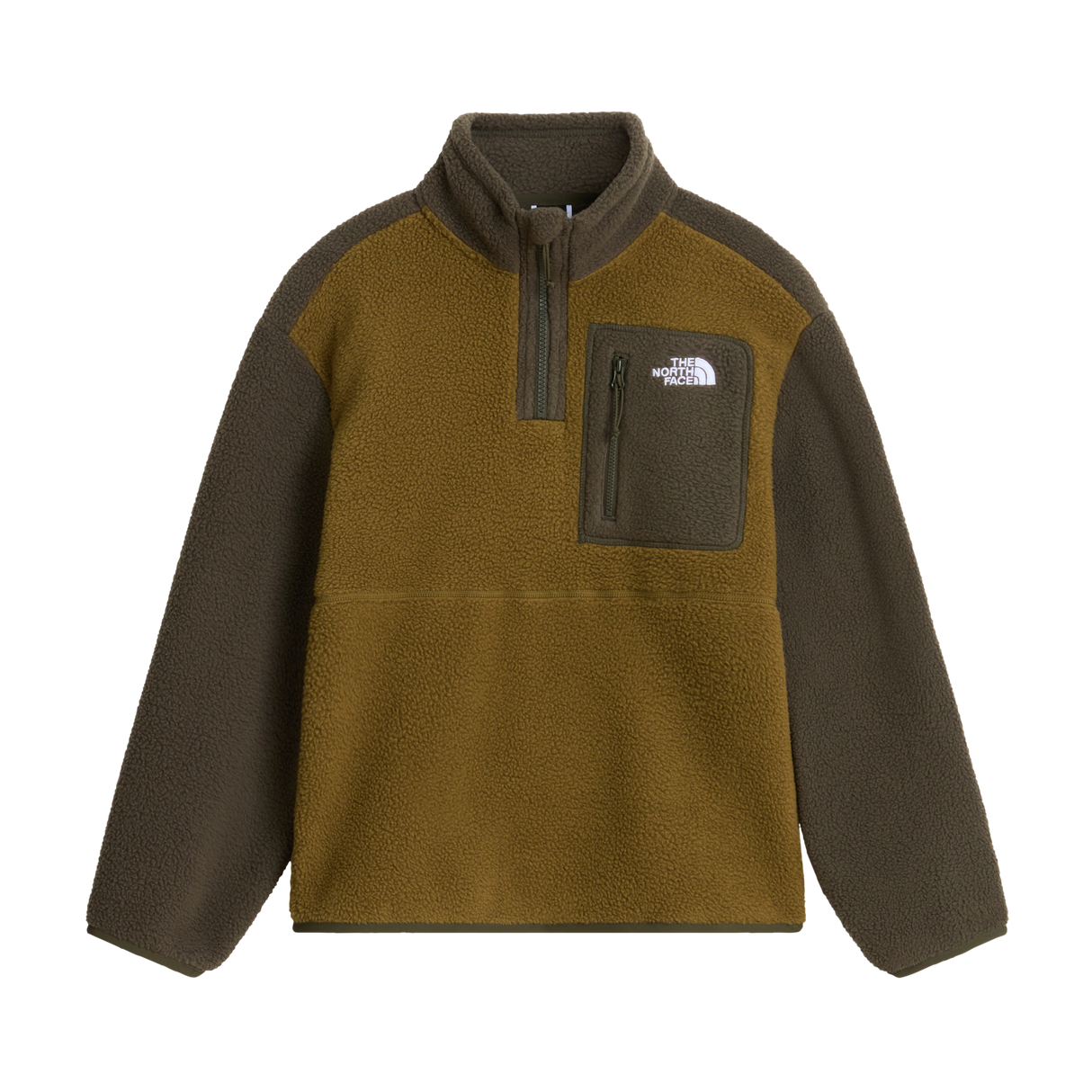 The North Face - Teen Yumiori 1/4 Zip Jacket - ROPEBRN/TRAILBN - vista principale