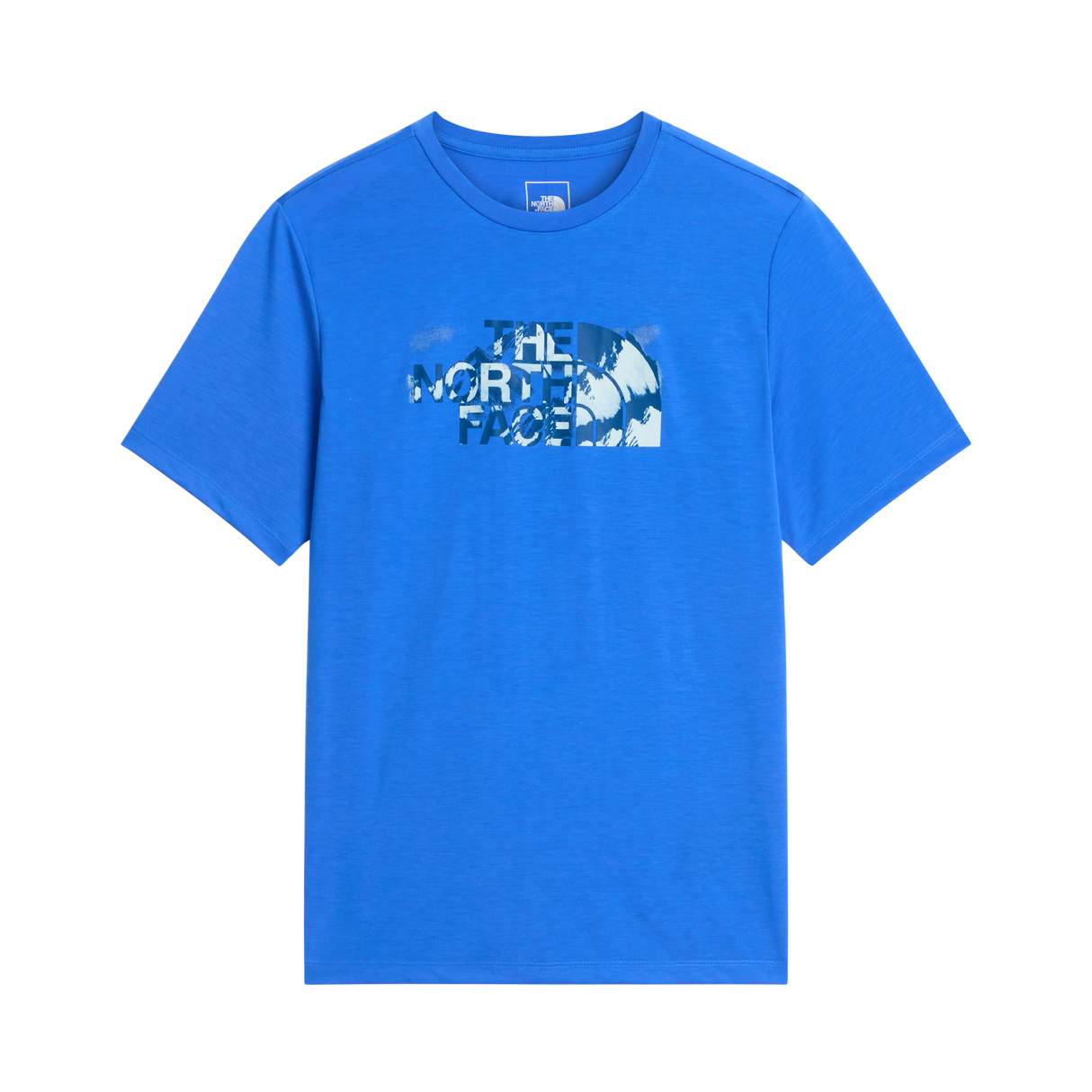 The North Face - Foundation Short Sleeves T-shirt-graph da uomo - SHDPGRTRD/MLNRD - vista principale