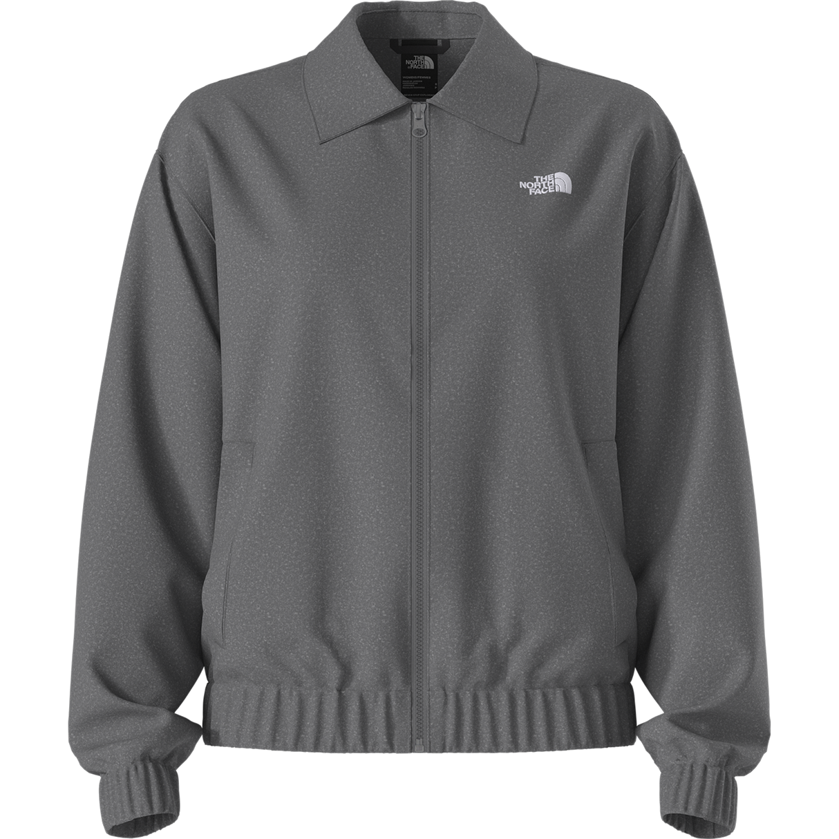 The North Face - Fleece Collared Jacket Smoked Pearl da donna - SMOKEDPERLBKHTR - vista alternativa 10