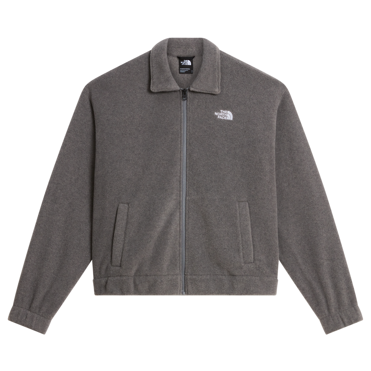 The North Face - Fleece Collared Jacket Smoked Pearl da donna - SMOKEDPERLBKHTR - vista principale