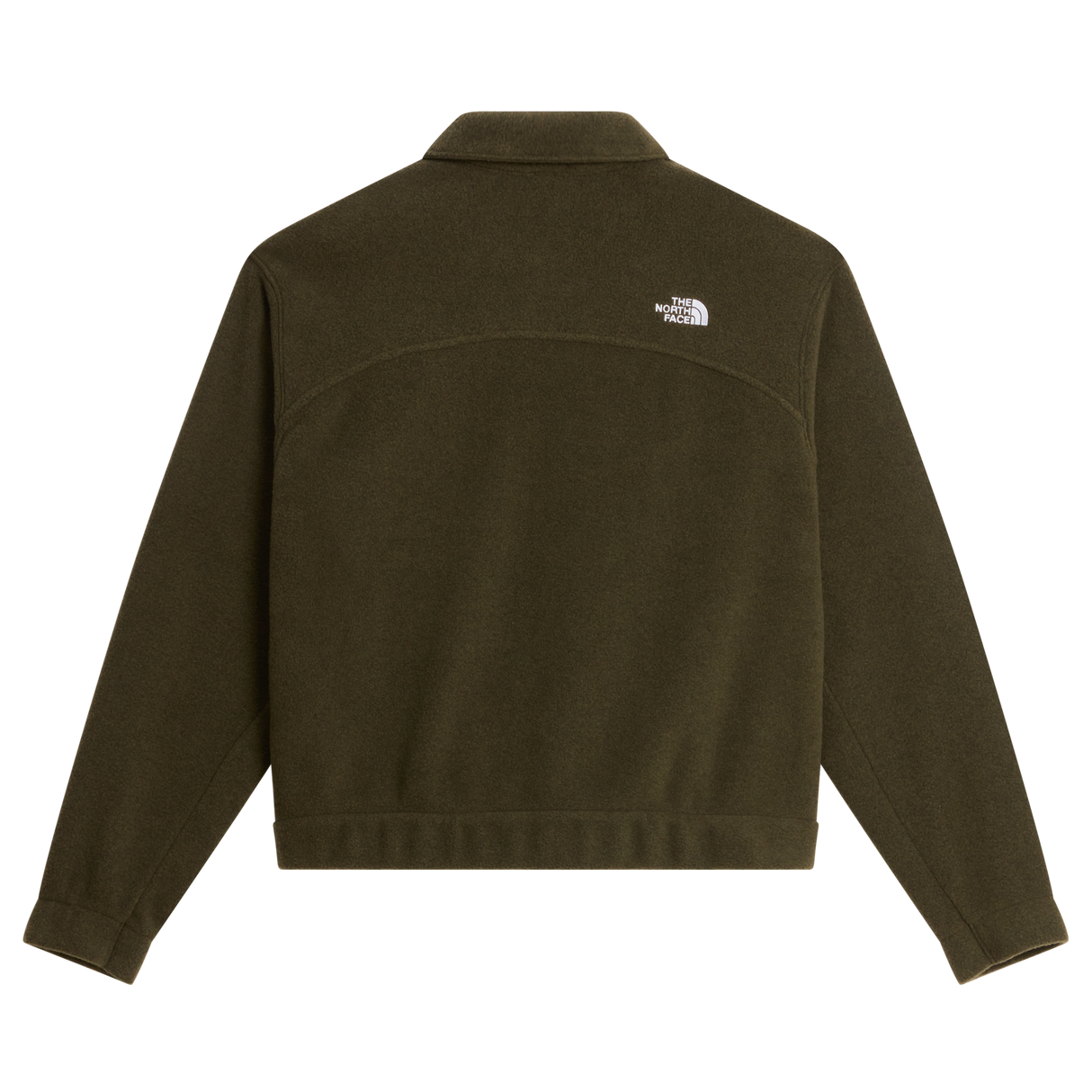 The North Face - Fleece Collared Jacket Smoked Pearl da donna - NEWTAUPGNBLKHTR - vista alternativa 1