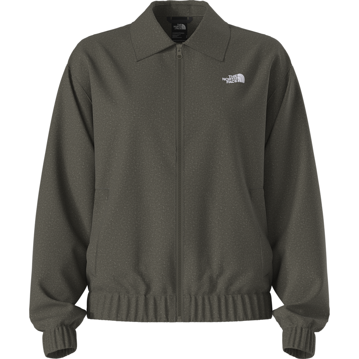 The North Face - Fleece Collared Jacket Smoked Pearl da donna - NEWTAUPGNBLKHTR - vista alternativa 10