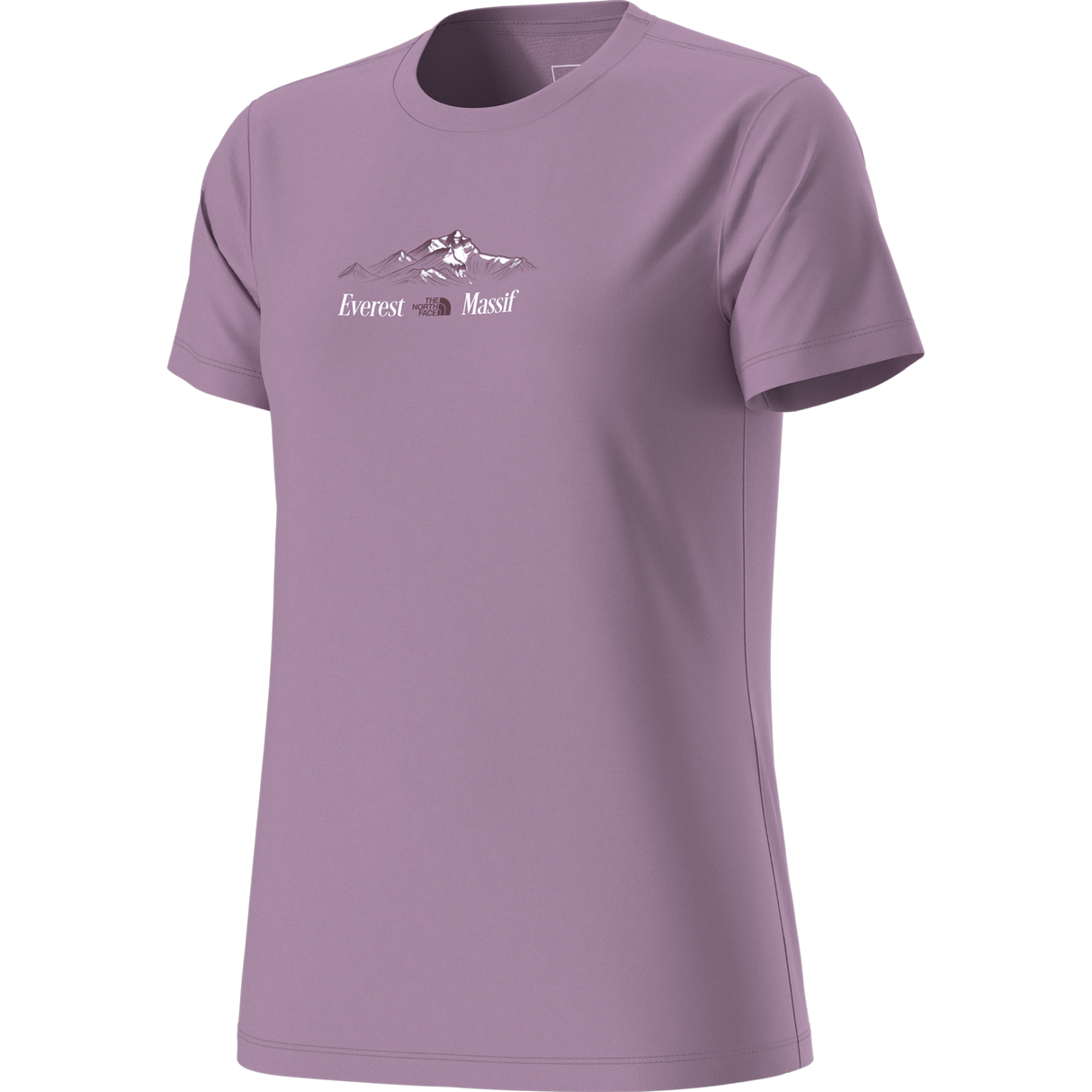 The North Face - Foundation Short Sleeves T-shirt-graph da donna - Hushed Lavender - vista alternativa 2