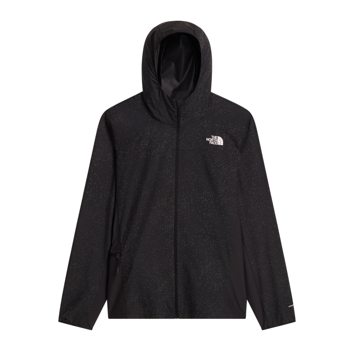 The North Face - Fontanales Wind Jacket Reflective TNF Black da uomo - SWEDISHBLUDKHTR - vista principale
