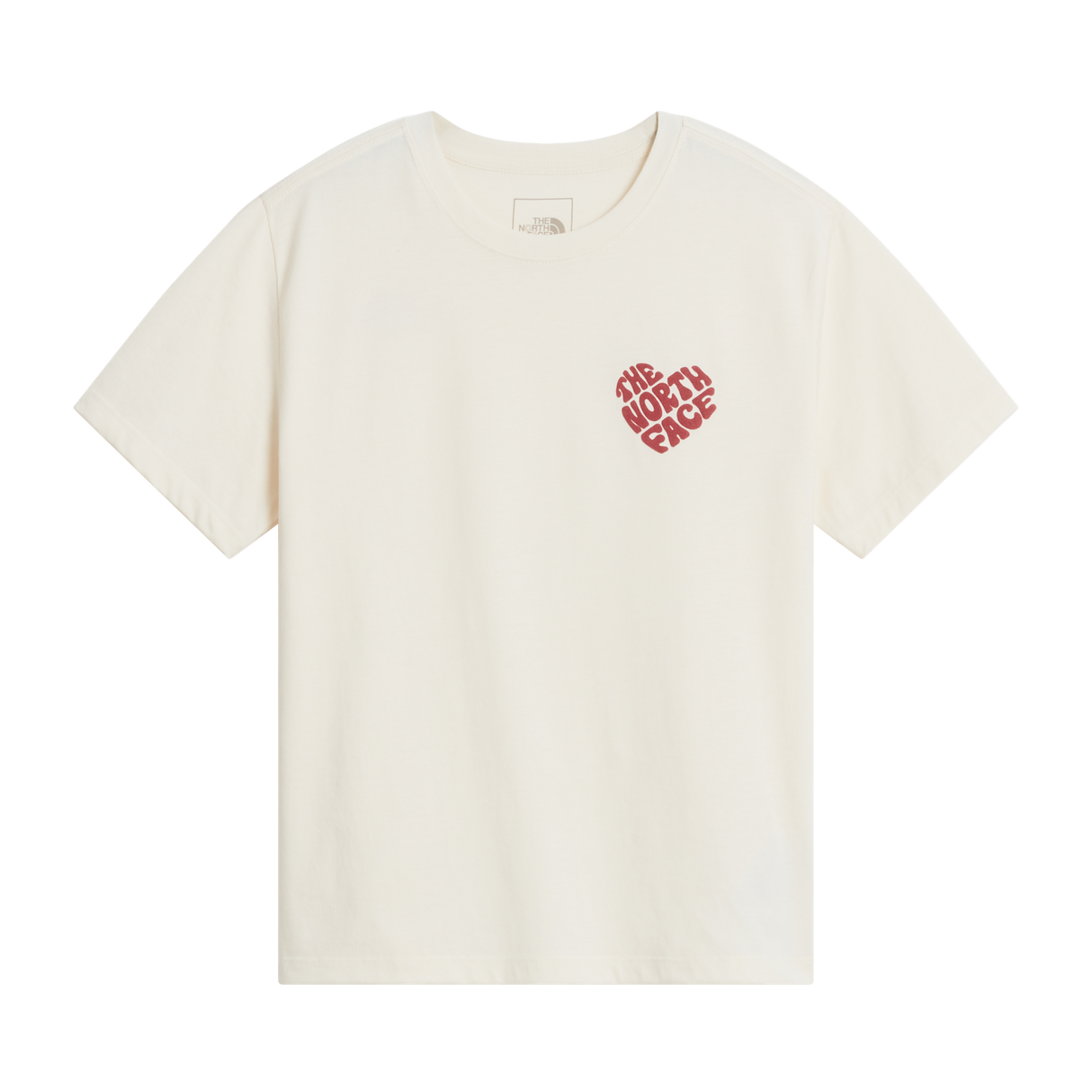 The North Face - Teen G Brand Proud Relaxed Ss Tee - Gra - WHITE DUNE - vista principale