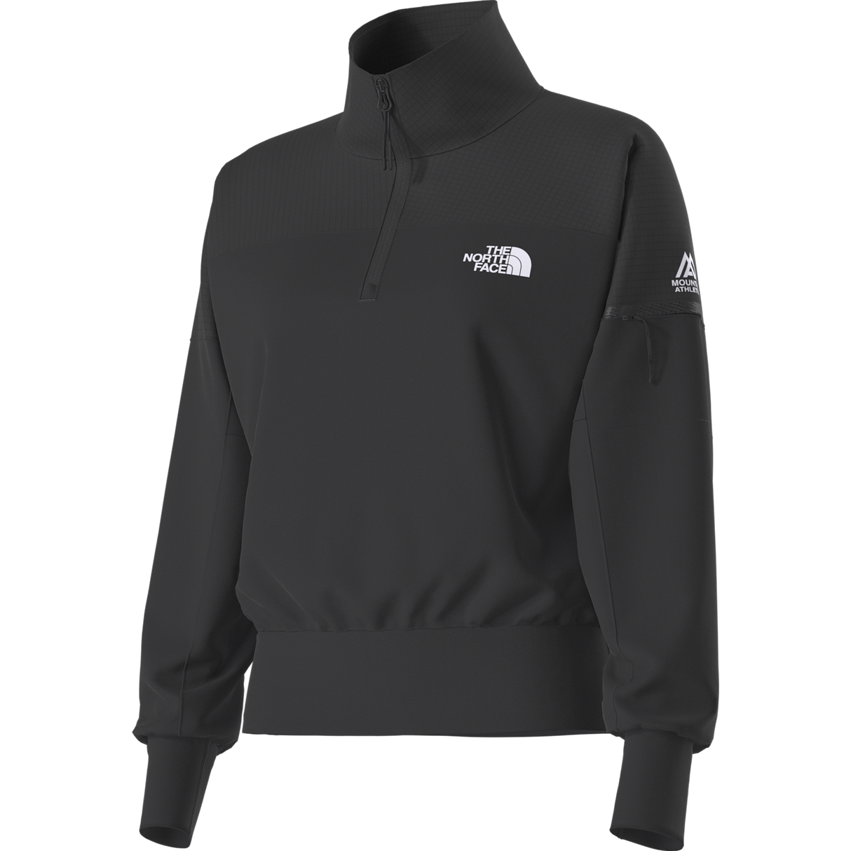 The North Face - Mountain Athletics 1/4 Zip Fleece 2.0 da donna - TNF BLACK - vista alternativa 12