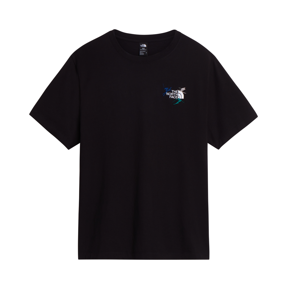 The North Face - Off Piste Embro Rlx Ss Tee-graphic unisex - TNF BLACK - vista principale