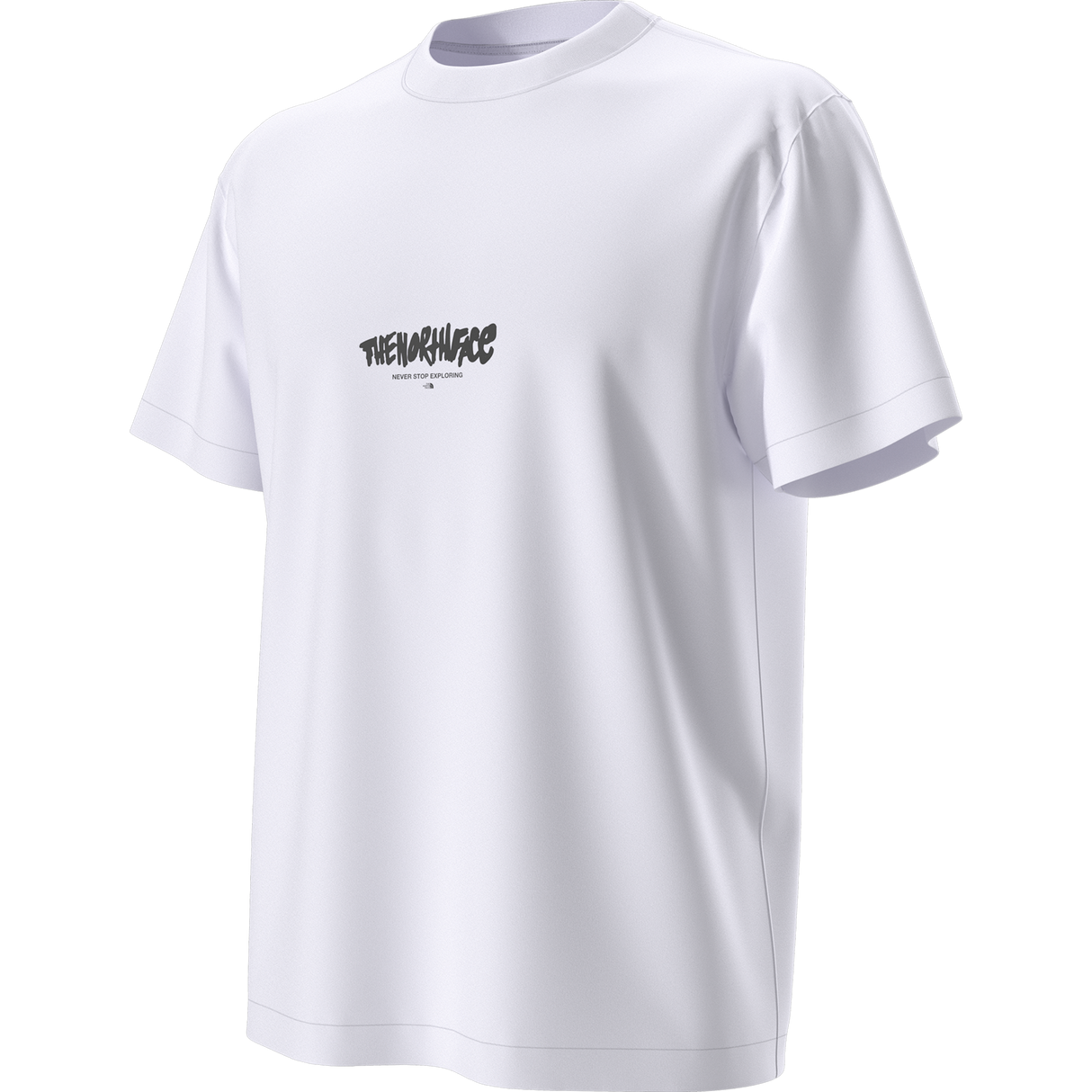 The North Face - Nse Relaxed Ss Tee-logo Play unisex - TNF WHITE - vista alternativa 2