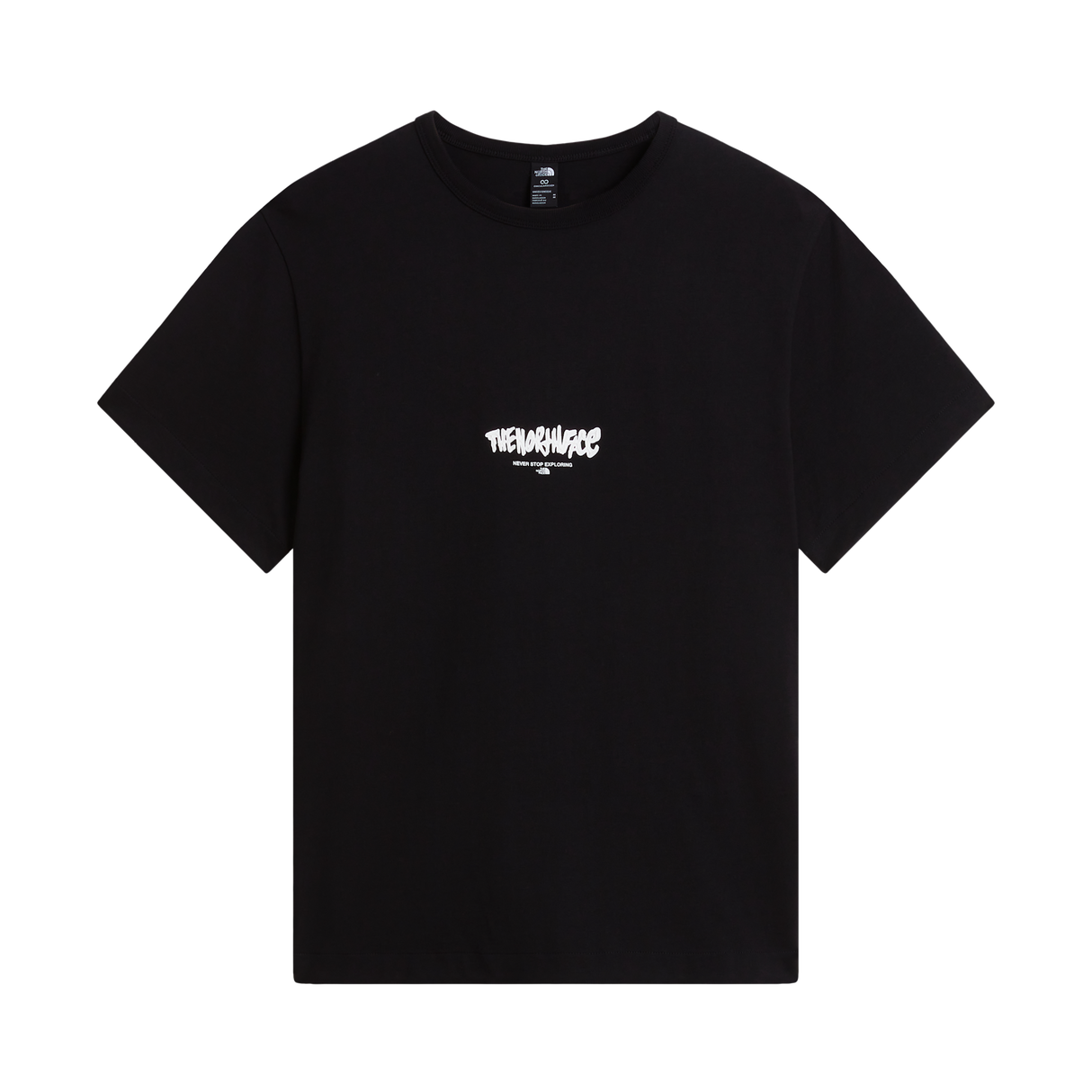 The North Face - Nse Relaxed Ss Tee-logo Play unisex - TNF BLACK - vista principale