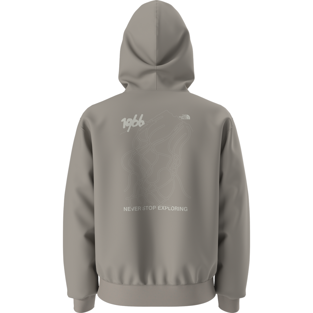 The North Face - Nse Slopes Relaxed Hoodie - Graphic unisex - Stone Slab - vista alternativa 11
