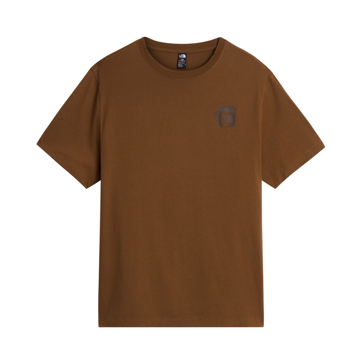 The North Face - Basecamp Barista Rlx SS Tee-Graphic Caraway unisex - TNFBLK/BRNNRABL - vista principale