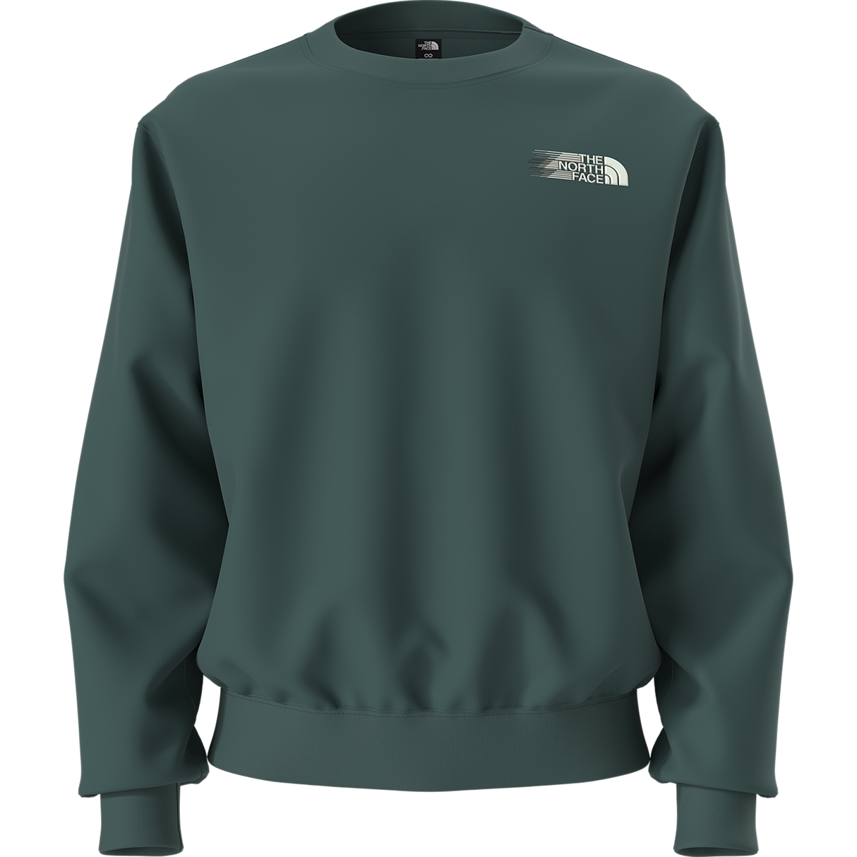 The North Face - Retro Trail Relaxed Crew - Graphic da uomo - Pacific Teal - vista alternativa 11