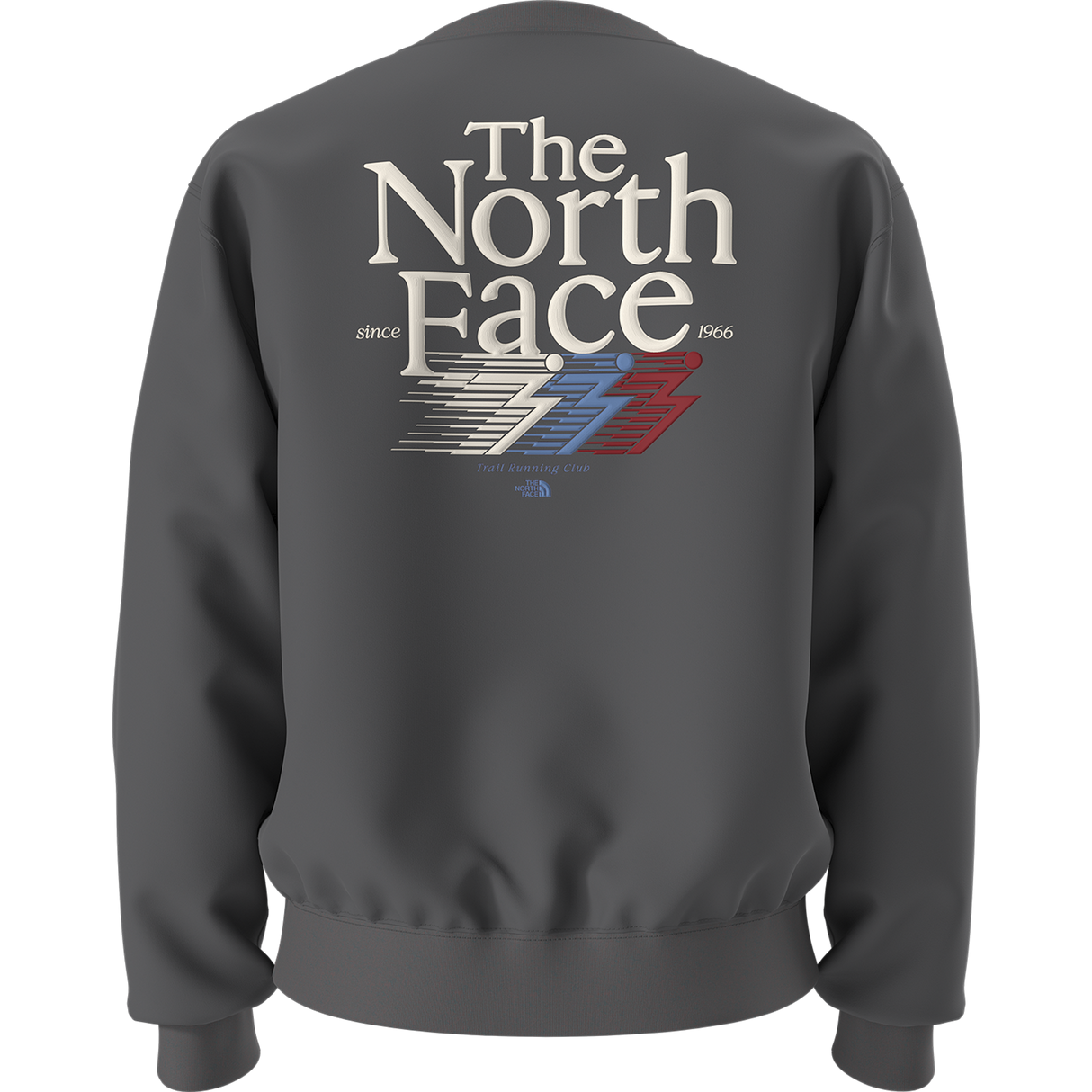 The North Face - Retro Trail Relaxed Crew - Graphic da uomo - ANTHRACITE GREY - vista alternativa 10