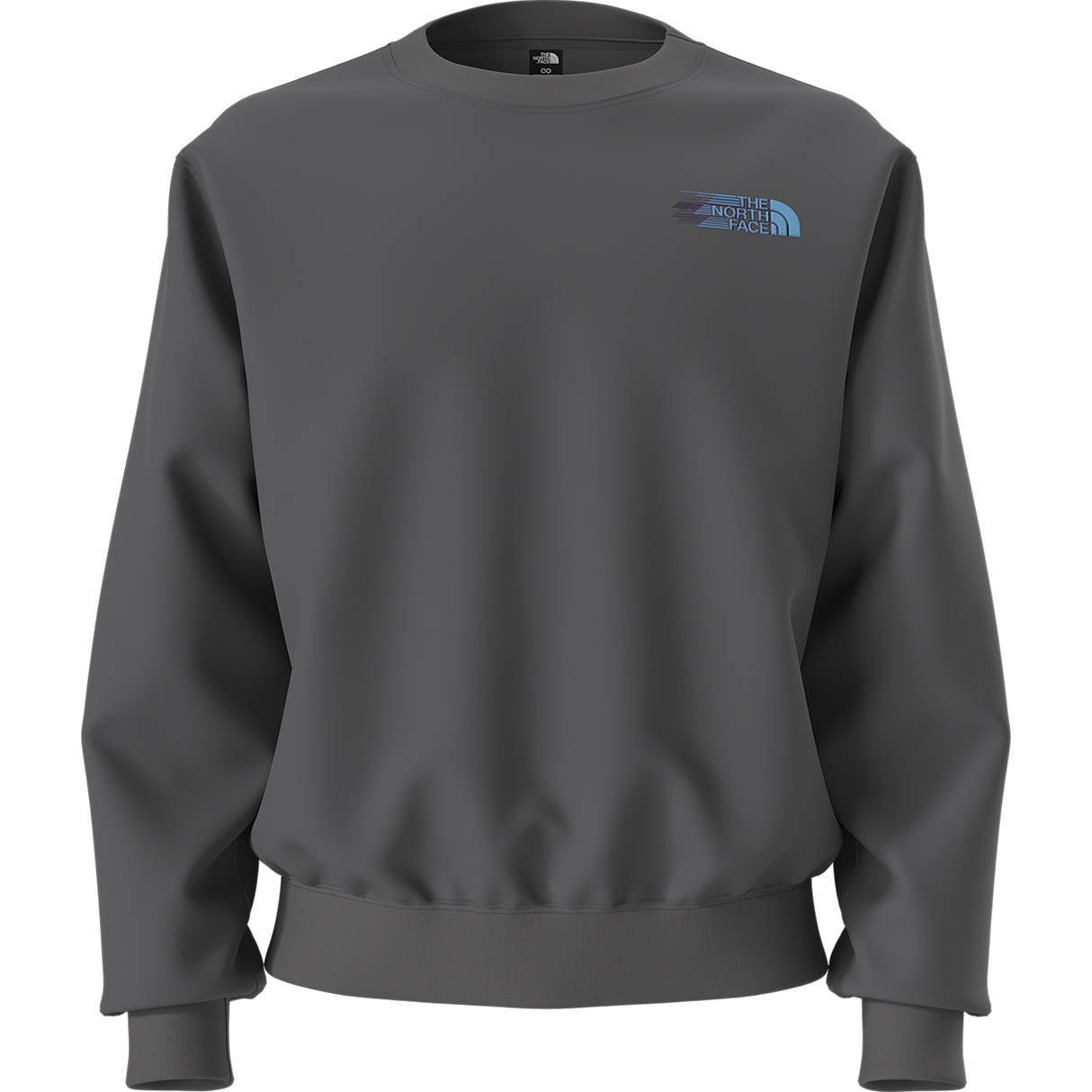 The North Face - Retro Trail Relaxed Crew - Graphic da uomo - ANTHRACITE GREY - vista alternativa 11