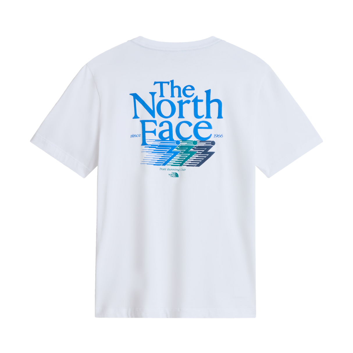 The North Face - Retro Trail Rlx Ss Tee-graphic da uomo - TNF WHITE - vista alternativa 1