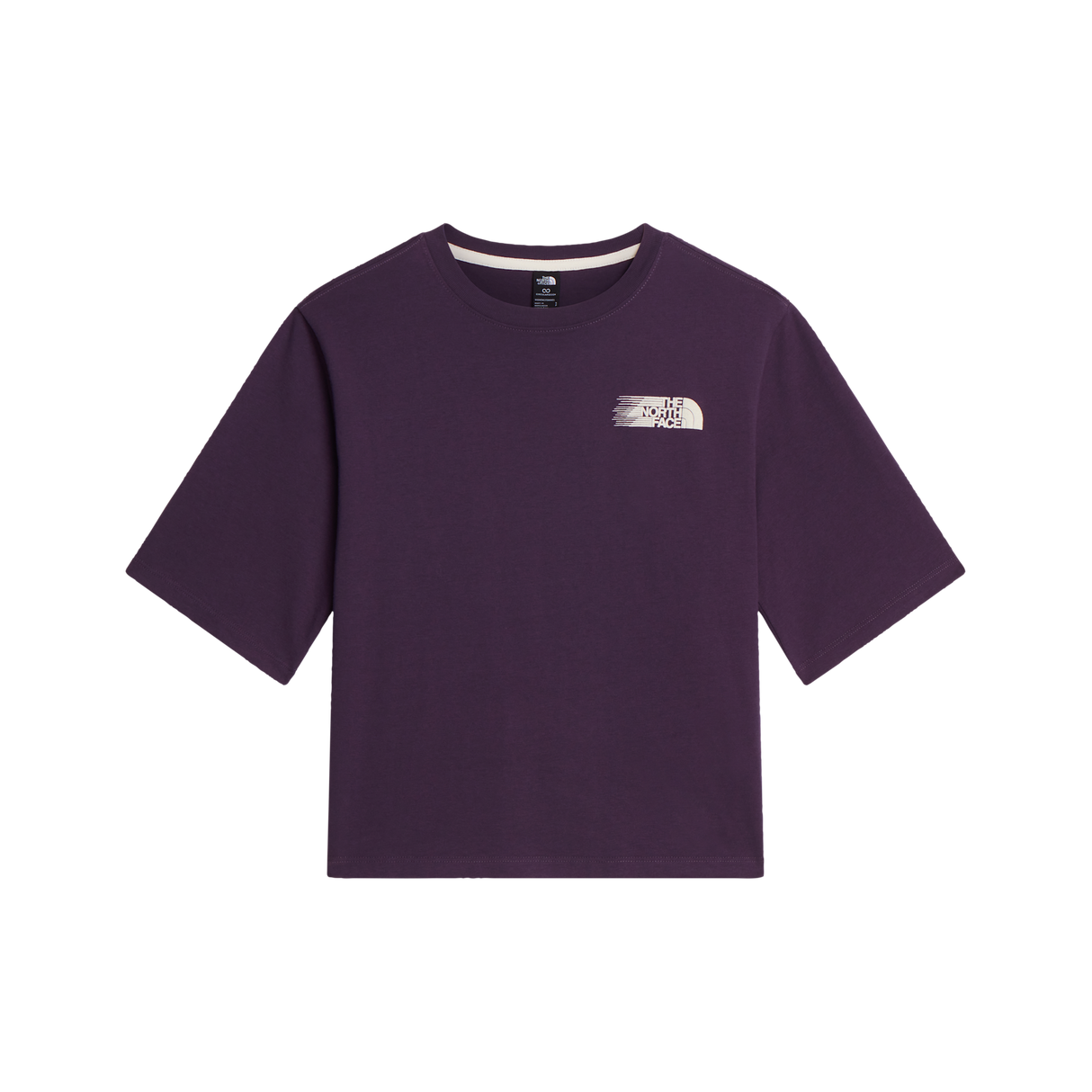 The North Face - Retro Trail Boxy Ss Tee-graphic da donna - Endless Dusk - vista principale