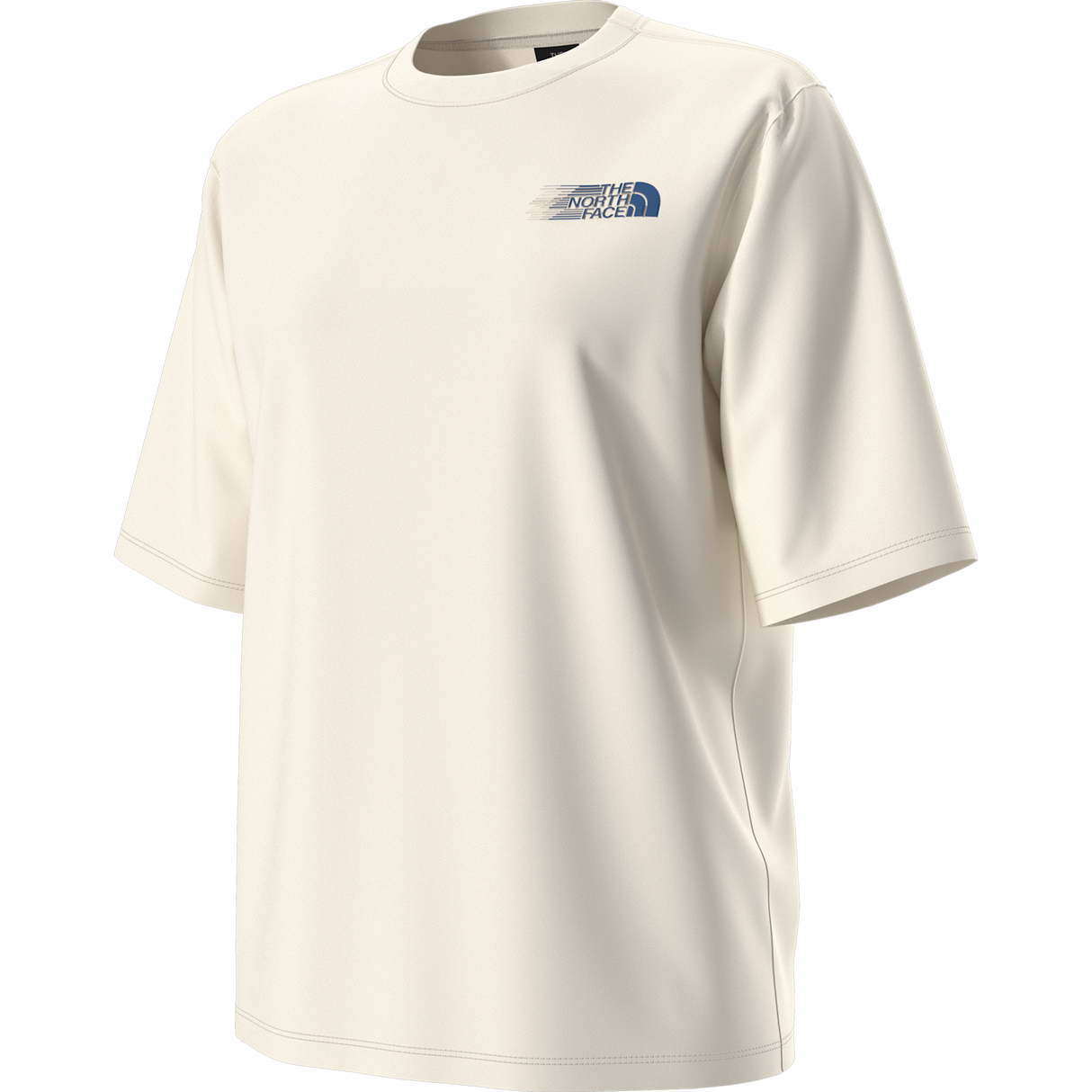 The North Face - Retro Trail Boxy Ss Tee-graphic da donna - WHITE DUNE - vista alternativa 2