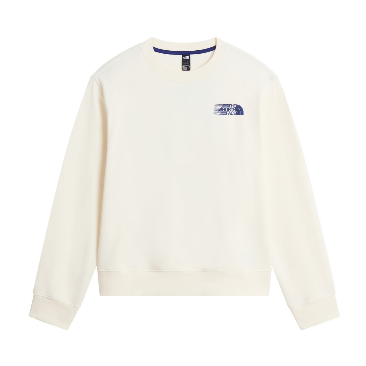 The North Face - Retro Trail Relaxed Crew- Graphic da donna - WHITE DUNE - vista principale