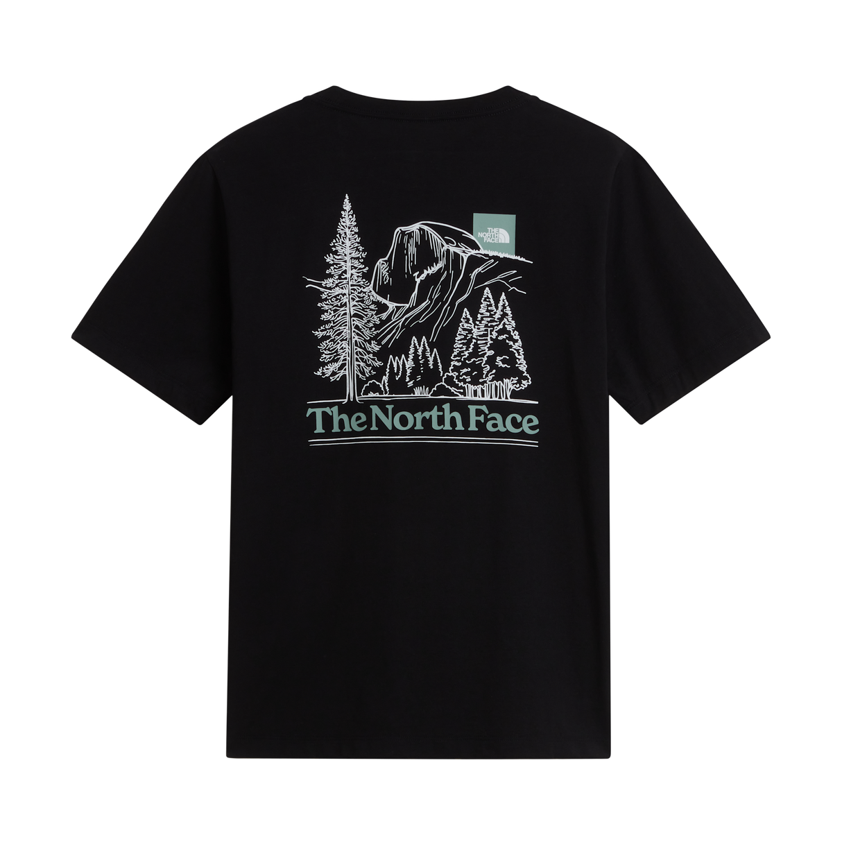 The North Face - Monte Reg Ss Tee-graphic da uomo - TNF BLACK - vista alternativa 1