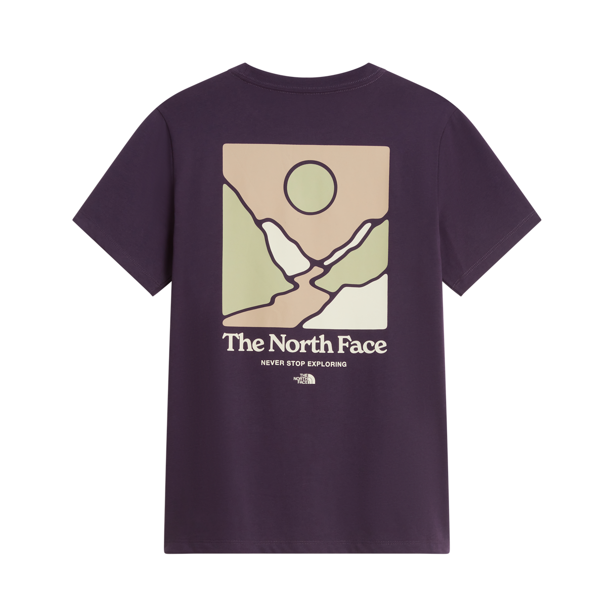 The North Face - Monte Reg Ss Tee-graphic da donna - Endless Dusk - vista alternativa 1