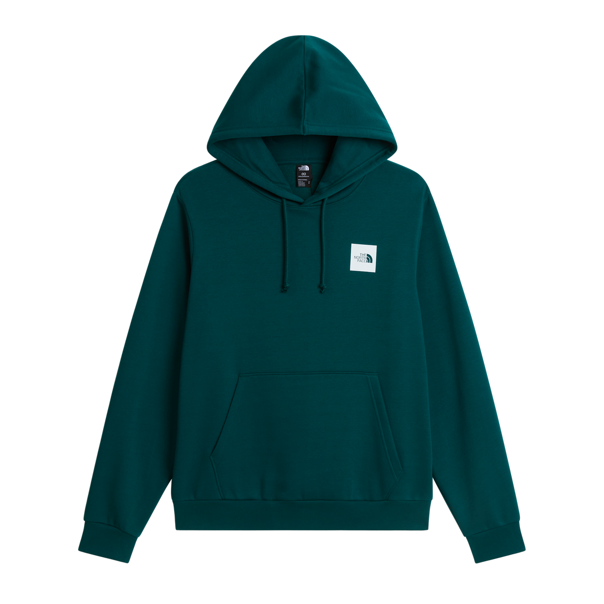 The North Face - Box Half Dome Regular Hoodie da uomo - Pacific Teal - vista principale
