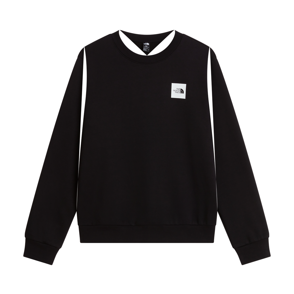 The North Face - Box Half Dome Regular Crew da uomo - TNF BLACK - vista principale