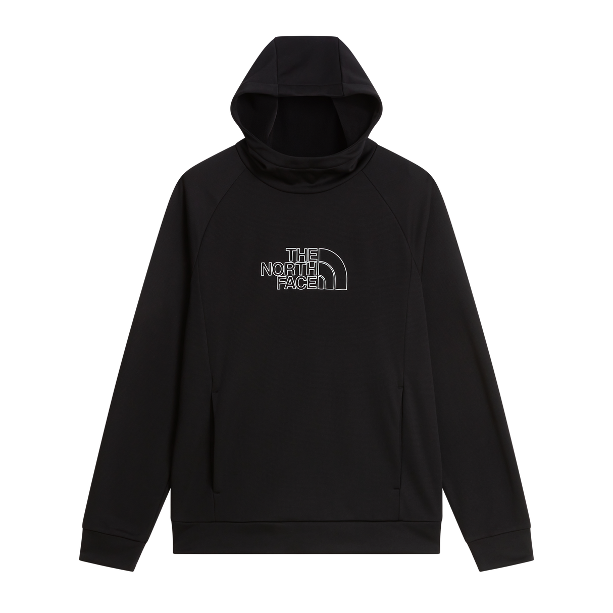The North Face - Reaxion 2.0 Hooded Sweater-graphic da uomo - TNF Black Dark Heather - vista principale