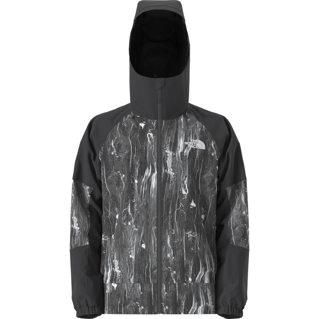 The North Face - Slider Jacket -Print TNF Black Impressions P da uomo - DTCHBLU/AQSPLSH - vista principale