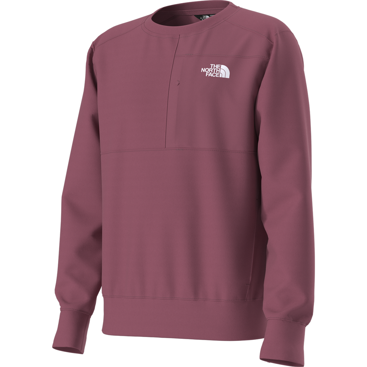 The North Face - Teen Tnf Performance Fleece Crew - TERRMGN/CTRNYLW - vista alternativa 2
